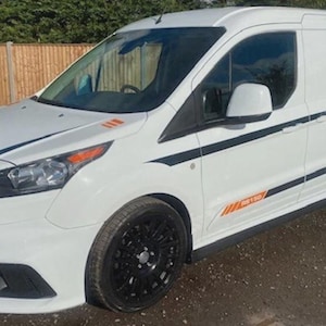 Convient pour le kit graphique complet RS Ford Transit Connect Décalcomanies RS Edition Tous les logos