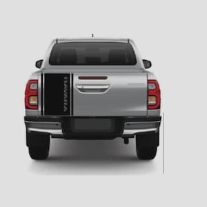 Fits Nissan Navara Rear Stripes Graphics Tailgate Decals Any Year Stickers