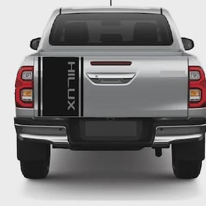 Fits Toyota Hilux Rear Stripes Graphics Tailgate Decals Any Model Stickers