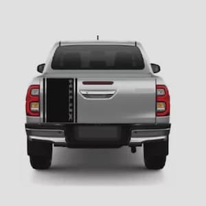 Fits Toyota Hilux Rear Stripes Graphics Tailgate Decals Any Model Stickers