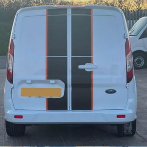 Convient aux autocollants Ford Transit Connect Graphics pour porte arrière, toutes les couleurs de 2012-2025