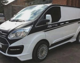 Passend für Ford Übergang Custom M Sport Grafikkit Jedes Jahr RS Edition Abziehbilder LWB