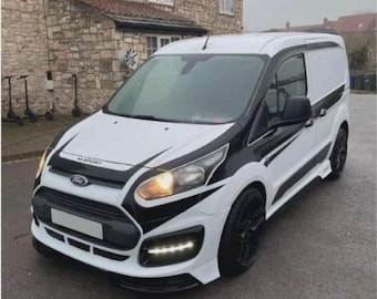 Passend für Ford Übergang Turnble M Sport Grafiken Kit Abziehbilder Beliebig Logo SWB