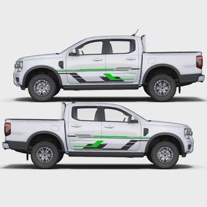 Fits Nissan Navara Graphics Kit Bonnet Rear Side Stripes Decals Any Year