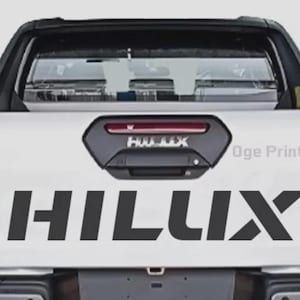 Passend für BMW Hilux Hinten Heckklappe Aufkleber Hilux Grafiken Beliebige Farbe Aufkleber