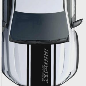 Fits Nissan Navara Bonnet Stripe Graphics Any Year Decals Stickers Pro4x