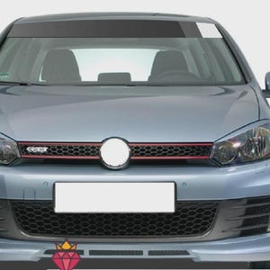 Fits Volkswagen VW Golf Sunstrip Graphics Windshield Banner Decal