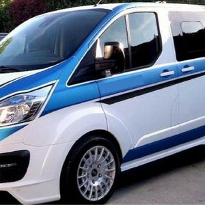 Ford Transit Custom M Sport Graphics Cut File 2012-2018 SWB LWB
