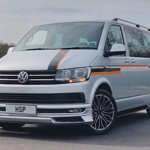 Fits Volkswagen VW Transporter Bonnet and Side Stripes Graphics T4 T5 T6