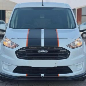 Convient aux décalcomanies graphiques à rayures de capot Ford Transit Connect de toutes les couleurs 2012-2025
