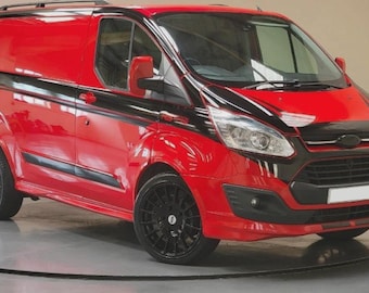 Passend für Ford Übergang Custom Full M Sport Grafik Kit Abziehbilder Jedes Logo SWB