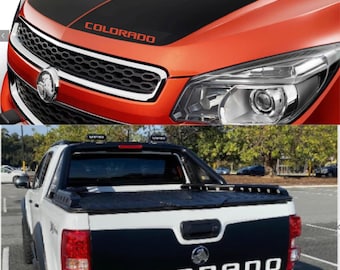 Pour bandes de capot et décalcomanies de hayon Holden Colorado Trailblazer 2012-2015