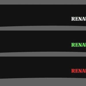 Fits Renault Clio Sunstrip Graphics Windshield Banner Decal