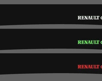 Fits Renault Clio Sunstrip Graphics Windshield Banner Decal