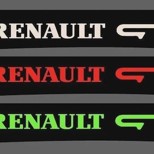 Fits Renault Clio Sunstrip Graphics Windshield Banner Decal