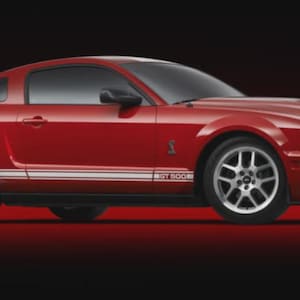 Fits Ford Mustang Side Stripes Graphics Any Year Any Model Decals Stickers GT500