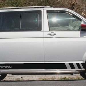 Fits VW Transporter Graphics Side Stripes Camper Decals T4 T5 T6 Both Sides