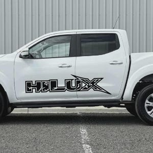 Passend für Hilux Seitentür Grafiken Beliebige Jahr Abziehbilder Aufkleber Beidseitig