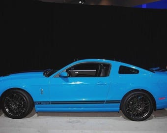 Passend für Ford mustang Side Stripes Grafiken Jedes Jahr Jedes Modell Abziehbilder Aufkleber ST500