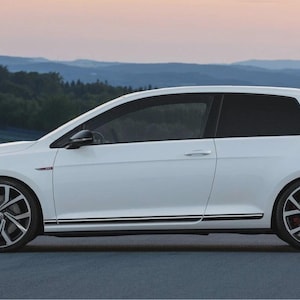 Fits Volkswagen VW Golf Side Stripe Graphics Clubsport Decals Any Year