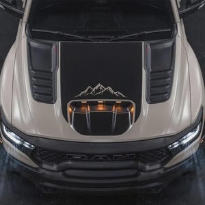 Fits Dodge Hornet Bonnet Stripes Graphics 2023-2024 Vinyl Decals