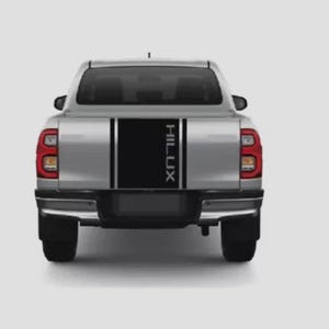 Fits Toyota Hilux Rear Stripes Graphics Tailgate Decals Any Model Stickers