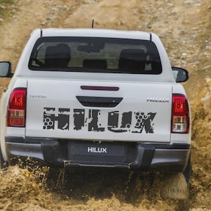 Fits Toyota Hilux Rear Stripes Graphics Tailgate Decals Any Model Stickers