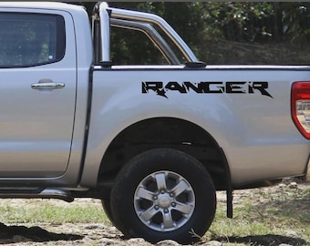 Passend für Ford Ranger Beidseitig Bett Grafiken Jedes Jahr Abziehbilder Aufkleber Beidseitig