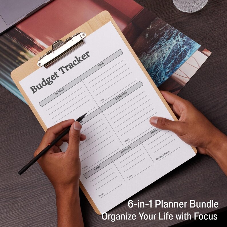 All in One Life Planner Bundle Printable Daily Weekly Monthly Budget ...