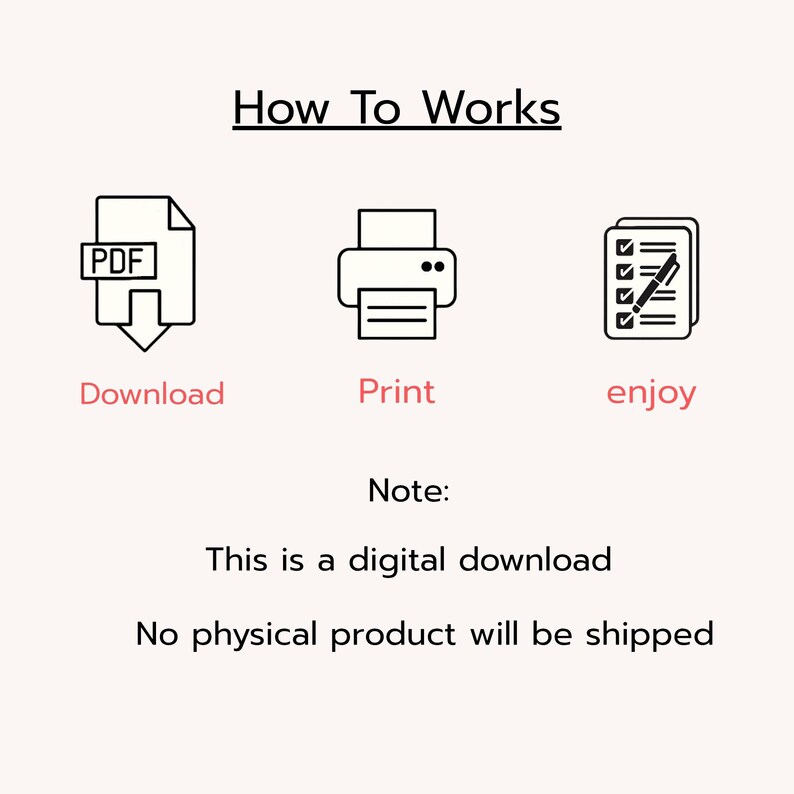 Habit Tracker Printable PDF | Weekly Habit Tracker | Minimal Habit ...