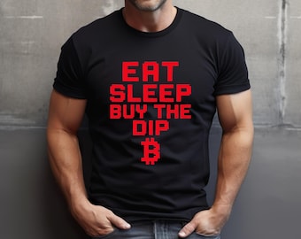 Buy the Dip Unisex T-shirt | Bitcoin Shirt | Casual Wear