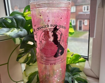 Wicked Theme Laca Style Tumbler 24oz