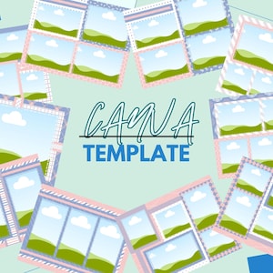 Digital Scrapbook Templates | Digital Editable Canva Photobook Templates Scrapbook Layout Pages Easy Scrapbooking Memory Book Photo Collage
