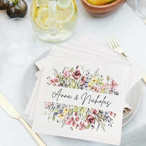 Wedding Decorations, Engagement Anniversary Party Napkins, Personalized Pack Wedding Dinner Napkins, Napkins for Wedding