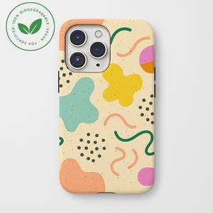 Abstract Phone Case | Colourful Phone Case | Trendy Phone Case | Stocking Stuffer | iphone 11, 12, 13, 14, 15, 16 pro case