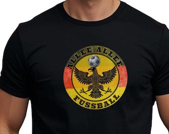Germany Football World Cup 26 T-Shirt. German Fussball Unisex Cotton Tee
