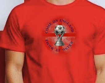 England Football World Cup 26 T-Shirt. Bring it Home Trophy Unisex Tee