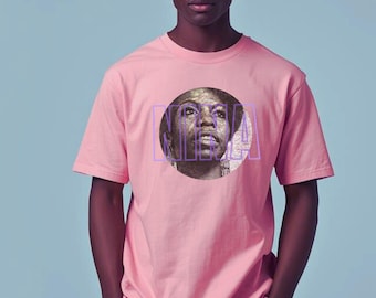 Nina Simone T-Shirt/ Female Jazz Singer/ Unisex Organic Cotton Tee
