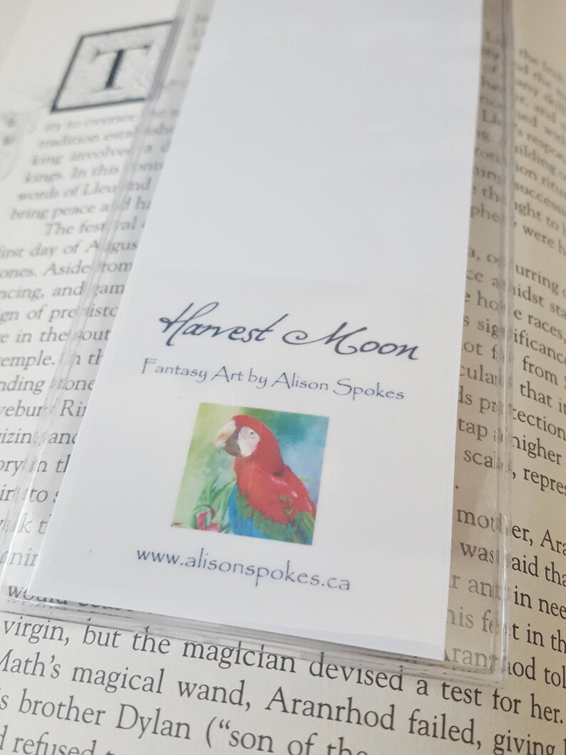 Bookmark Rainbow Fairy Harvest Moon - Etsy