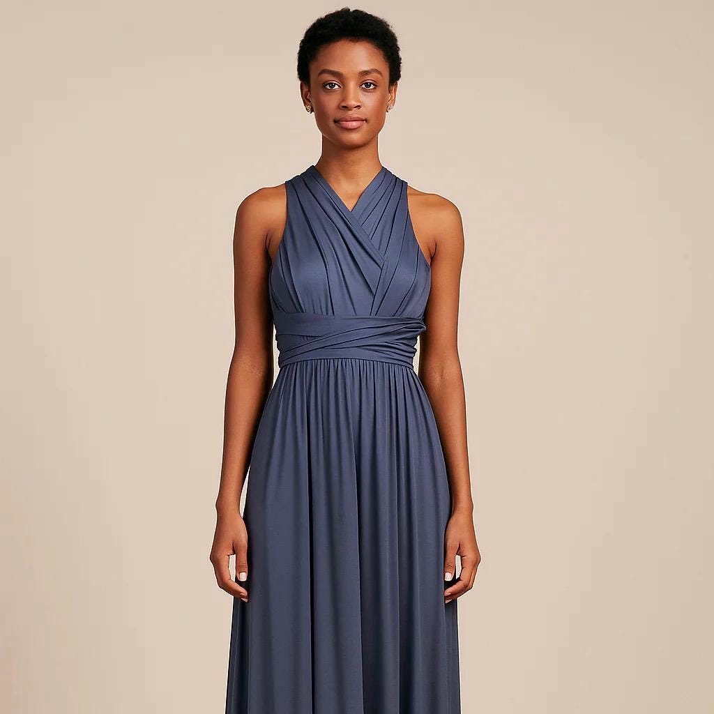gunmetal blue dress Ava Presley 40012 Dress | Ava Presley Dresses main image 1
