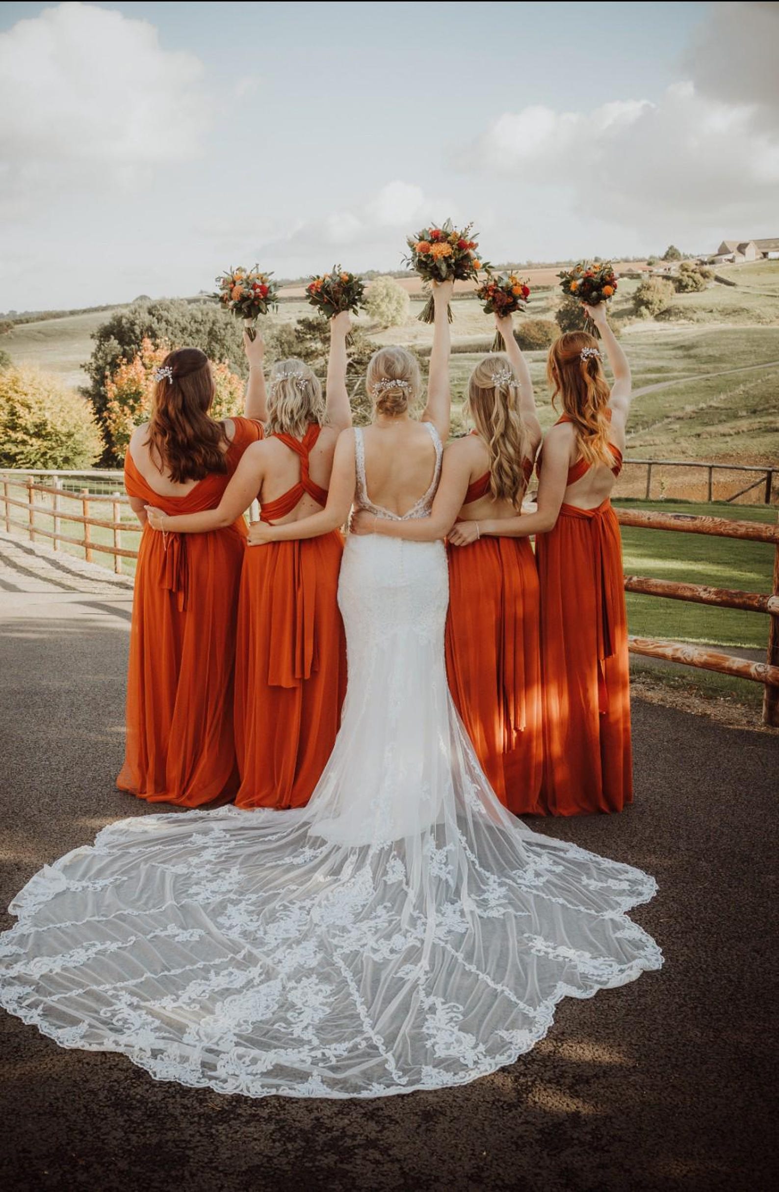 Burnt Orange Multiway Bridesmaid Dress - Etsy Burnt Orange Multiway Bridesmaid Dress - Etsy