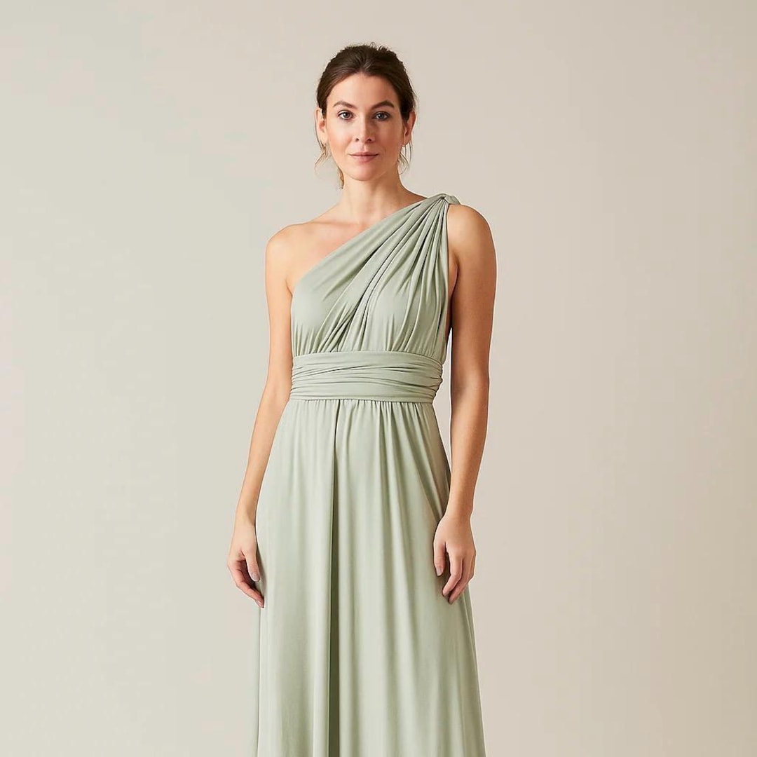 Anteris Garland Multiway Jersey Maxi Dress Satin Dress Olive Green Self Portrait Green And Black Dress Anteris Garland Multiway Jersey Maxi Dress Satin Dress Olive Green Self Portrait Green And Black Dress