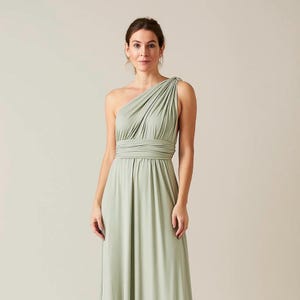 Sage Grün Multiway Brautjungfer Kleid