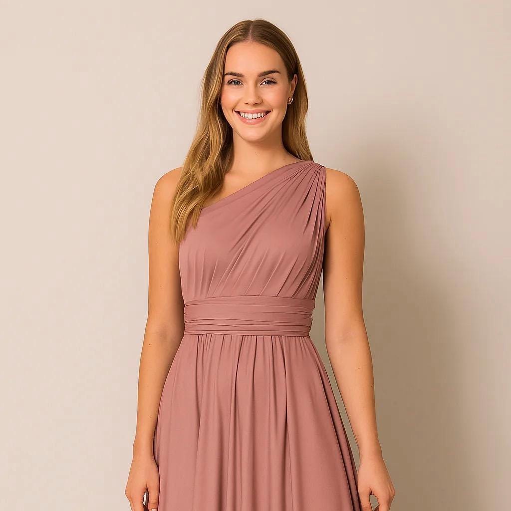 strapless open back dress Pink Floral Details Sleeveless Midi Dress – FARM Rio main image 0