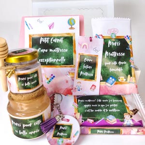 Box gourmande personnalisée à offrir,coffret cadeau à offrir, box cadeau anniversaire, coffret cadeau, box cadeau Maîtresse, ASTEM, nounou..
