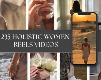Feminine Faceless Videos of Midlife Women Holistic Wellness Aesthetic for Faceless Marketing