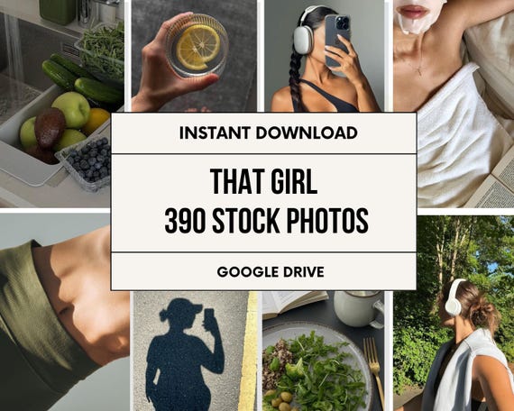 Faceless It Girl Aesthetic Stock Photos for Instagram and Pinterest That Girl Lifestyle