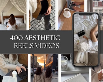 Lifestyle Reels: 400 Faceless Videos for Pinterest (Digital Download