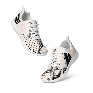 Graphic Print Men&#39;s Athletic Shoes: Lightweight Street Style Sneakers