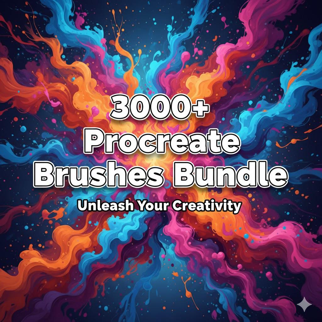 3000+ Procreate Brushes Bundle | Digital Art Tools for iPad & Apple ...